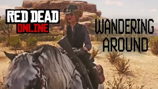 Red Dead Redemption 2 (PC) Online Solo Gameplay Female Player Character | Wandering Around