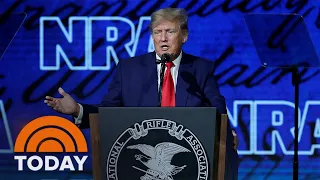 Trump Speaks At NRA Convention Just Days After Uvalde Shooting