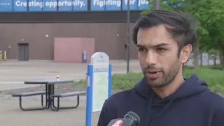 Students caught in the middle of protest at UB North speak out