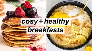 3 Cosy + Healthy Breakfast Ideas - Good for Weight-loss Recipes (gluten-free, dairy-free, vegan alt)