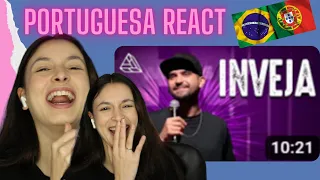 Portuguesa reagindo a humorista brasileiro @othiagoventura INVEJA!
