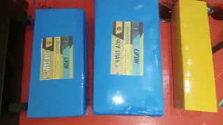 LITHIUM BATTERY 48V 60V 72V 24V 36V 12V