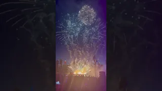 Coldplay concert NYC 2021 - Higher Powers (with Fireworks)