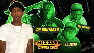 Thizzler Cypher 2022 (DB.Boutabag, EBK Bckdoe, Kai Bandz, Lil Seeto, KFlex) (Prod. Miir) REACTION