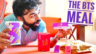 BTS MEAL MCDONALD'S 💜🍟 IN INDIA 2021 (BTS MERCH)