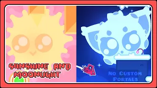 "Sunshine" And "Moonlight" By: Unzor | Geometry Dash