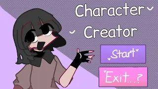 Character Creator meme// Inspired by @josipu // Unfinised