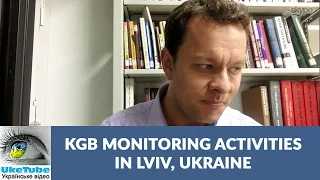 KGB monitoring activities in Lviv, Ukraine during the 1980s