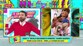 Amor y Fuego - MAY 06 - "ANDY V" REVELA QUE ERNESTO PIMENTEL "HABRÍA QUERIDO TENER ALGO CON ÉL"