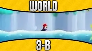 New Super Mario Bros. 2 - World 3-B 100% All Star Coins