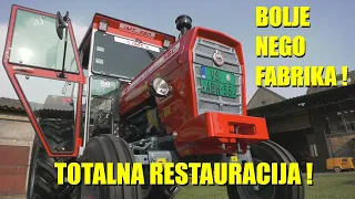 TOTALNA RESTAURACIJA-IMT traktora  - IMT 560-bolji nego FABRIKA - popravlja traktor ALI I PLUS...