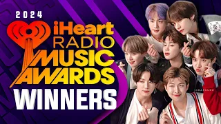 All Winners | iHeartRadio Music Awards 2024