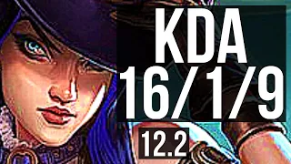 CAITLYN & Lux vs ZERI & Nautilus (ADC) | 16/1/9, Legendary, Rank 8 Cait | NA Challenger | 12.2