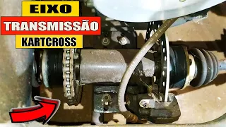 COMO É FEITO MANCAL EIXO TRANSMISSAO DO KARTCROSS