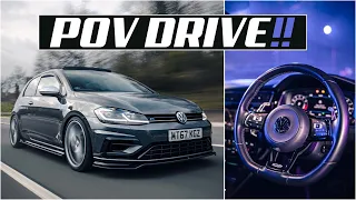 POV DRIVING A 400HP VW GOLF R **WALKAROUND**