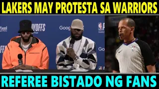 BREAKING! LAKERS NAG-REKLAMO sa WARRIORS MATAPOS MATALO sa GAME 2 | REFEREE BISTADO ng FANS