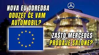 NOVA EU ODREDBA - DRŽAVA ĆE VAM UZETI AUTOMOBIL!