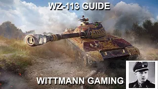Guide to the WZ 113 - World of Tanks blitz (My New Favorite Heavy Tank)