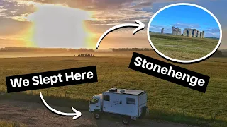 This can’t be real… Van Life at Stonehenge