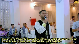 COSMIN BIRLAN SI FORMATIA BALANS GRUP LIVE 4K - CEL MAI TARE PROGRAM DE JOC HORE DE JOC NUNTA(SHOW)
