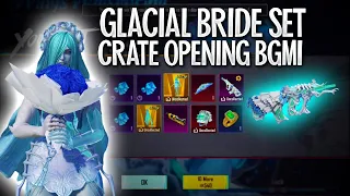 Wings Whispering Crate Opening | Glacier Bride Set Crate Opening | Bgmi new crate opening @inderbhai