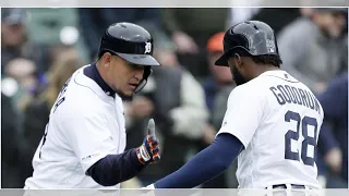 Niko Goodrum. John Hicks homer off Bauer, Tigers top Indians