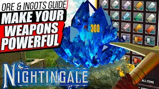 Craft The Best Weapons In Nightingale: Ultimate Ingots & Ore Guide