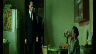 Matrix Revolutions - Smith and The Oracle Meeting Scene