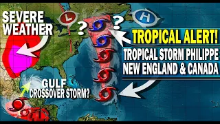 Tropical Storm Philippe To Make Landfall New England, New Brunswick, & Nova Scotia as Extratropical?