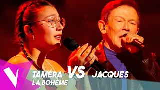 Charles Aznavour - 'La Bohème' ● Taméra & Jacques | Duels | The Voice Belgique