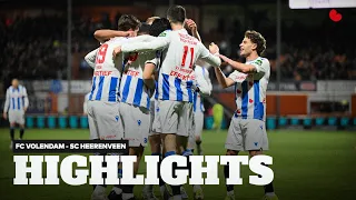 😍 𝟬-𝟰! Een prachtige zondagavond in Volendam | Highlights FC Volendam - sc Heerenveen
