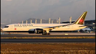 Air Canada Boeing 787-9 Dreamliner C-FVNB takeoff at Santiago de Chile Airport (SCL/SCEL)