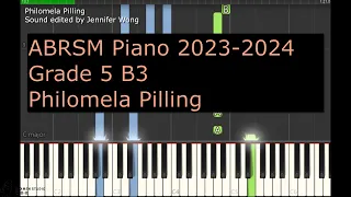 2023-2024 ABRSM Piano Grade 5 B3 Philomela Pilling