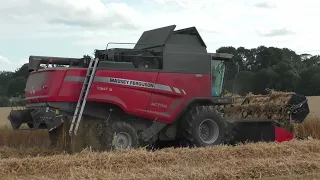 Harvest 2021 Massey Ferguson Activa 7347 S