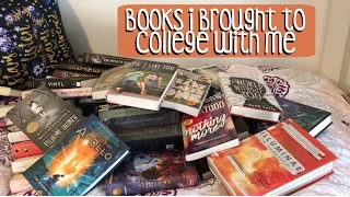 BOOKS I BROUGHT TO COLLEGE WITH ME