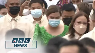 LOOK: VP-elect Sara Duterte now in San Pedro Square, Davao City for inauguration | ANC