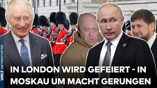 LONDON, MOSKAU, BERLIN: Im Buckingham Palace wird gefeiert - Im Kreml tobt ein Machtkampf | WELT