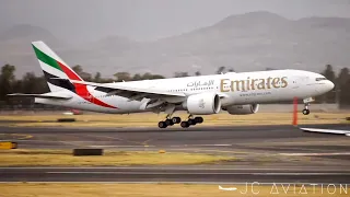 Mexico City Plane Spotting with ATC in the background! | Landing and departing runways 23R and 23L!