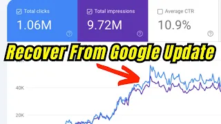 Recover From Google Core Update | Website Traffic 90% Down😭 अब क्या करना है?🤔