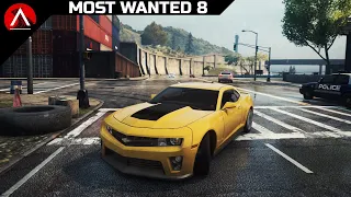 Chevrolet Camaro ZL1 VS Mercedes-Benz SL 65 AMG - Most Wanted 8 - Need For Speed Most Wanted 2012