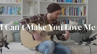 I Can`t Make You Love Me - Bonnie Raitt - Fingerstyle Guitar Cover