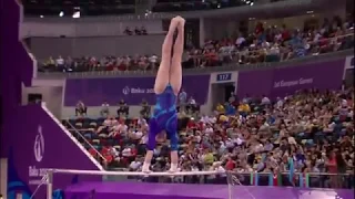 Российская гимнастика! Чемпионка! Золотая медаль Баку 2015!