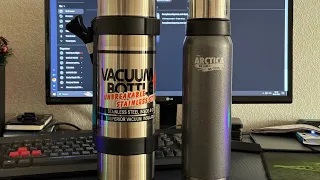 ЭКСТРЕМАЛЬНЫЙ ТЕСТ ТЕРМОСОВ!!! THERMOS NCB -12B vs ТЕРМОС АРКТИКА при -30!