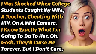 I Was Shocked When College Students Caught My Wife, A Teacher, Cheating With HIM On A Mini Camera