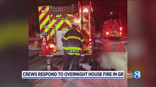 GRFD: Smoke alarms allow person to escape house fire