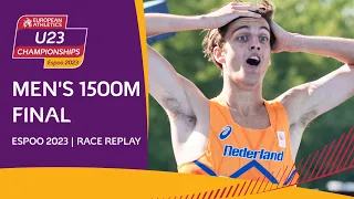 Tactical 1500m masterclass! Men's 1500m final | Espoo 2023