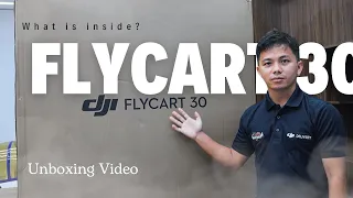 Unleashing our First Delivery Drone: DJI FlyCart 30 Unboxing! #dji #flycart30 #djidelivey #unboxing