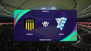 Peñarol vs CA Cerro (04/02/2023) Primera División de Uruguay PES 2021