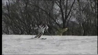 Old style skiing