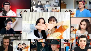 LISA REACTION MASHUP - LILI's FILM - Vlog with JISOO